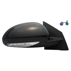 Passenger Side Power Mirror For 2008-2012 Buick Enclave Power Folding With Turn Signal,Memory, And Heated Glass Right