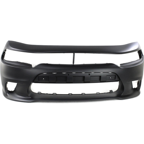 Front Bumper Cover For 2015-2020 Dodge Charger With Hood Scoop Model CAPA