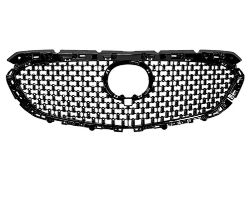 Black Front Grille For 2018-2021 Mazda 6
