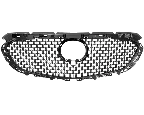 Gray Front Grille For 2018-2021 Mazda 6