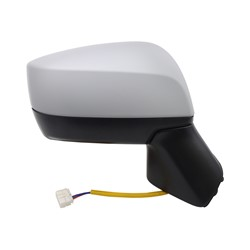 Passenger Side Mirror For 2015-2017 Subaru Outback/Legacy Includes And Black Textured Caps Without Puddle Lamp Without Turn Signal Without Heated Glass Power Right