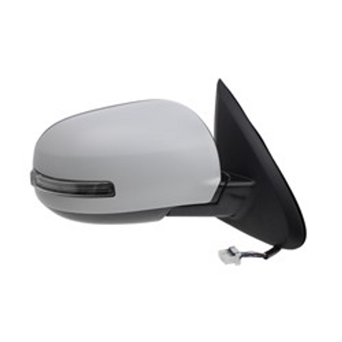 Passenger Side Mirror For 2014-2015 Mitsubishi Outlander With Paint To Match Cover With Turn Signal Heated Power Right