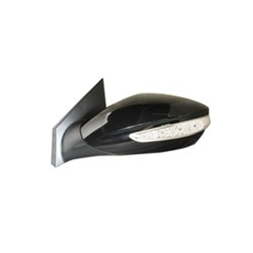 Driver Side Power Mirror For 2011-2014 Hyundai Sonata Fits 2014 Models Without Blind Spot With Turn Signal Light Paint To Match With Heated Glass Left