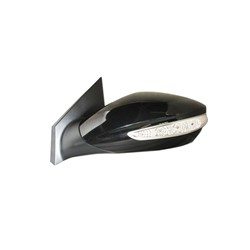 Driver Side Power Mirror For 2011-2014 Hyundai Sonata Fits 2014 Models Without Blind Spot With Turn Signal Light With Heated Glass Left