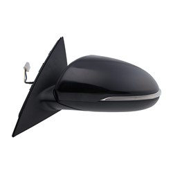 Driver Side Power Mirror For 2016-2018 KIA Optima Flat Glass With Turn Signal Without Blind Spot Detection Without Heated Glass Left