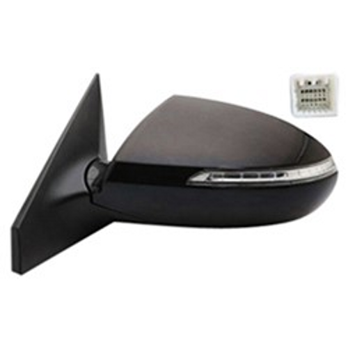 Driver Side Power Mirror For 2011-2016 KIA Sportage Manual Folding With Heated Glass With Turn Signal Left