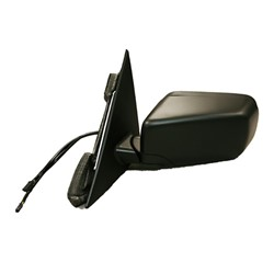 Driver Side Power Mirror For 1999-2006 BMW 3 Series Sedan And 2000-2006 BMW 3 Series Wagon Convex Glass Power Foldaway Left