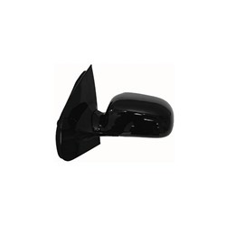 Driver Side Power Mirror For 1999-2002 Ford Windstar Gloss Black Without Turn Signal/Heated Glass Left