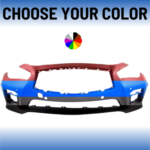 Front Bumper For 2015-2017 Infiniti Q50 Sport