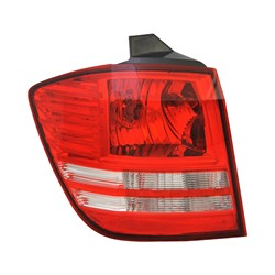 Driver Side Tail Light For 2010-2020 Dodge Journey Single Bulb Non-LED Type Left