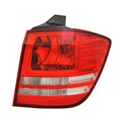 Passenger Side Outer Tail Light For 2010-2020 Dodge Journey Single Bulb Non-LED Type Right