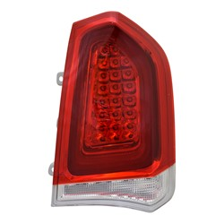 Passenger Side Tail Light For 2015-2023 Chrysler 300 With Chrome Trim Right