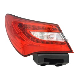 Driver Side Tail Light For 2011-2014 Chrysler 200 Sedan Left