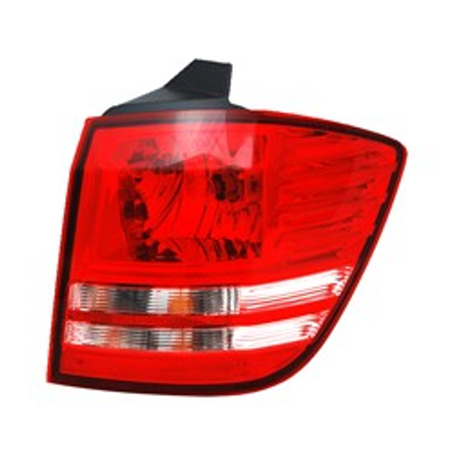 Passenger Side Outer Tail Light For 2009 Dodge Journey Without LED Two Bulb Type Right