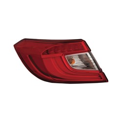 Driver Side Outer Tail Light For 2018-2022 Honda Accord Sedan Except 2018-2020 Hybrid Models Left