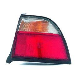 Driver Side Outer Tail Light Lens And Housing For 1996-1997 Honda Accord Sedan/Coupe Left