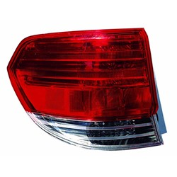 Driver Side Outer Tail Light Lens And Housing For 2008-2010 Honda Odyssey Left