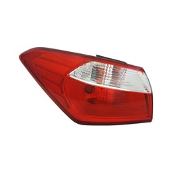 Driver Side Outer Tail Light For 2014-2016 KIA Forte Fits Sedan Without LED Left