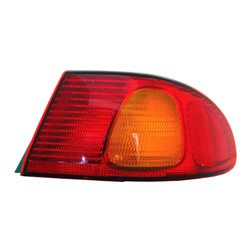 Passenger Side Outer Tail Light For 1998-2002 Toyota Corolla Sedan Mounted on Body Right