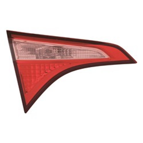 Driver Side Inner Bulb Type Tail Light For 2017-2019 Toyota Corolla Sedan Left