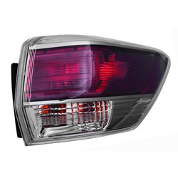 Passenger Side Outer Tail Light For 2014-2016 Toyota Highlander And Highlander Hybrid Right