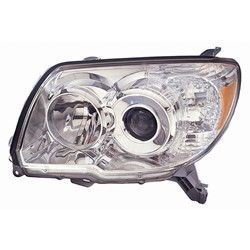 Driver Side Headlight Lens And Housing For 2006-2009 Toyota 4Runner Without Smoked Bezel Left