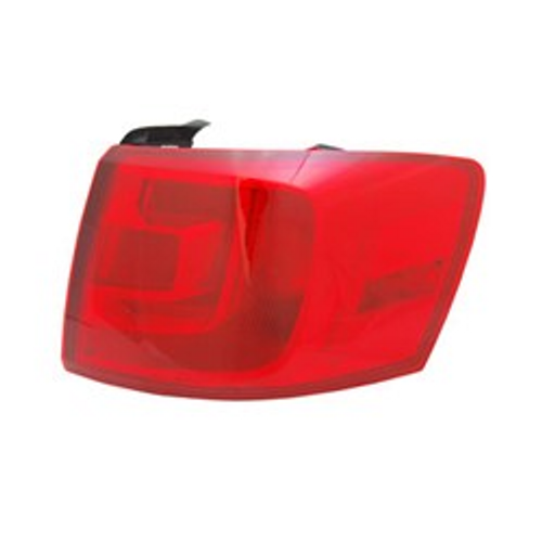 Passenger Side Outer Tail Light For 2011-2014 Volkswagen Without Smoked Tint