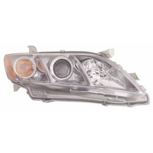 Passenger Side Headlight For 2007-2009 Toyota Camry Smoked Lens Right
