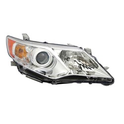 Passenger Side Headlight For 2012-2014 Toyota Camry And Hybrid Except SE Right