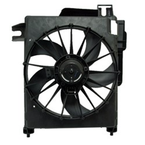 Cooling AC Condenser Fan for 2002-2008 Dodge Pickup Ram 1500 and 2003-2008 Dodge Pickup Ram 2500