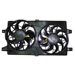 Cooling AC Condenser/Radiator Fan For 2001-2006 Dodge Stratus Sedan