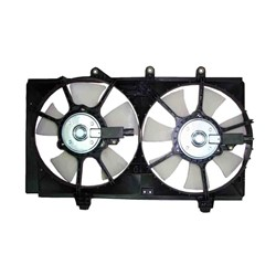 Cooling AC Condenser/Radiator Fan For 2001-2004 Dodge Neon