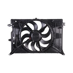Cooling Radiator/AC Condenser Fan For 2015-2018 Jeep Renegade and 2016-2018 Fiat 500 X