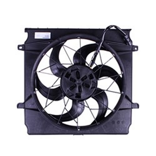Cooling AC Condenser/Radiator Fan for 2002-2004 Jeep Liberty