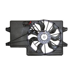 Cooling AC Condenser/Radiator Fan For 2008-2011 Ford Focus