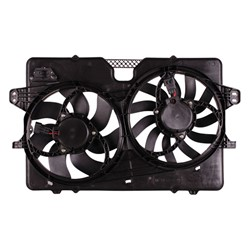Cooling AC Condenser/Radiator Fan For 2008-2012 Ford Escape and 2009-2011 Mercury Mariner