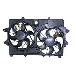 Cooling AC Condenser/Radiator Fan For 2005-2007 Ford Escape