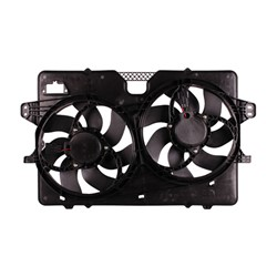 Cooling AC Condenser/Radiator Fan For 2008-2012 Ford Escape