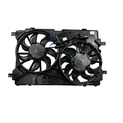 Cooling AC Condenser/Radiator Fan For 2010-2012 Lincoln MKZ/Ford Fusion