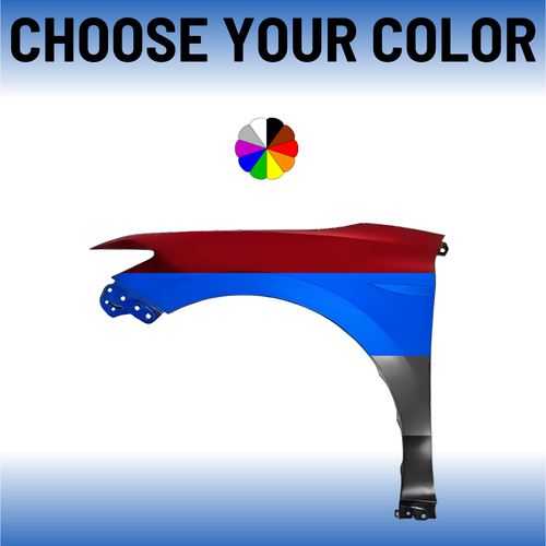 Driver Side Front Fender For 2019-2024 Toyota Camry