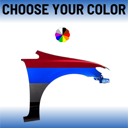 Passenger Side Front Fender For 2006-2011 Honda Civic 4-Door Sedan