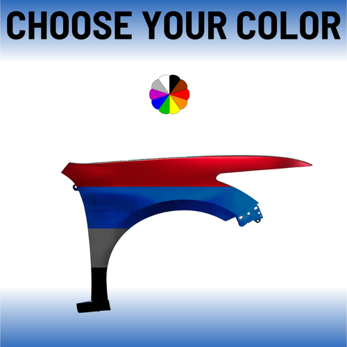 Passenger Side Front Fender For 2008-2012 Honda Accord 4-Door Sedan