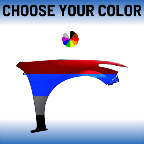 Passenger Side Front Fender For 2008-2012 Honda Accord 2-Door Coupe