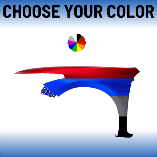 Driver Side Front Fender For 2008-2012 Honda Accord 2-Door Coupe