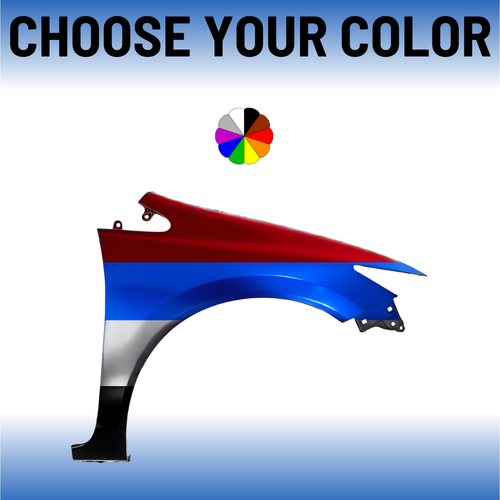 Passenger Side Front Fender For 2012-2015 Honda Civic 4-Door Sedan