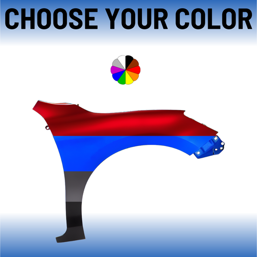 Passenger Side Front Fender For 2013-2017 Honda Accord 4-Door Sedan