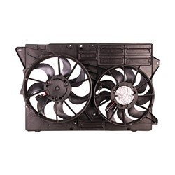 Cooling AC Condenser/Radiator Fan For 2013-2015 Ford Explorer/Explorer Limited