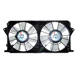 Cooling AC Condenser/Radiator Fan For 2006-2011 Cadillac DTS and Buick Lucerne