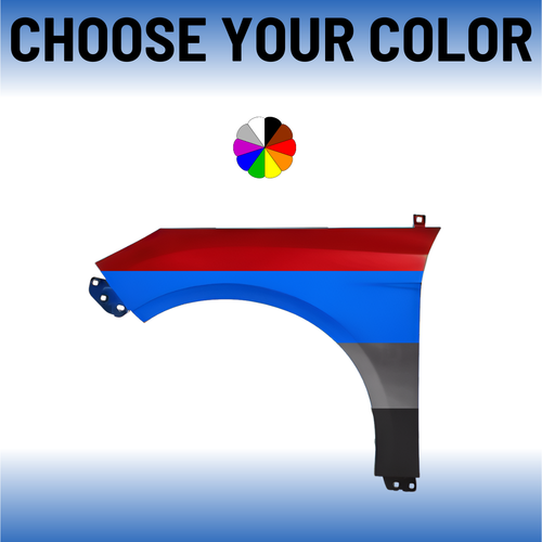 Driver Side Front Fender For 2012-2018 Ford Focus