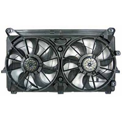 Cooling AC Condenser/Radiator Fan For 2007 Cadillac Escalade EXT
